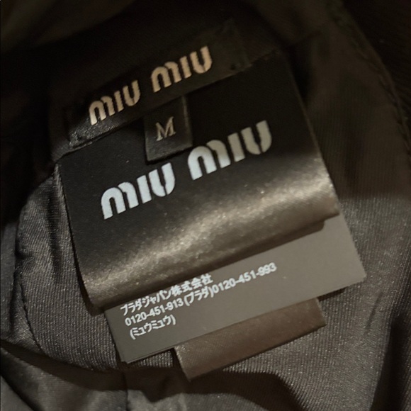 Miu Miu Classic Black Hat - Picture 2 of 3